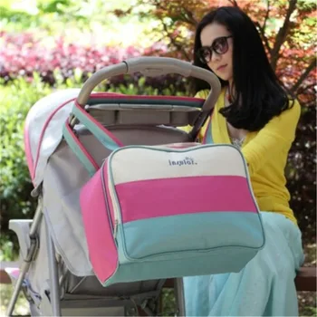 

Mother Maternity Nappy Diaper Bag Durable Microfiber Mommy Stroller Bag Multifunction Mam Diaper Trash Bag Stroller Accessories