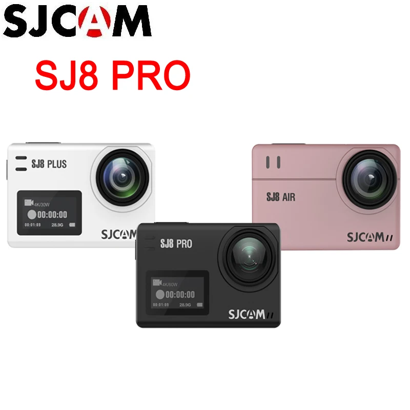 Оригинальная Экшн камера SJCAM SJ8 Pro 4K 60FPS чипсет Ambarella экстремальный спорт WiFi