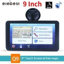 Грузовик gps 9 дюймов Автомобильный gps навигатор с видеорегистратором DVR(опционально) Автомобильный gps навигатор сенсорный экран Sat Nav новые карты мира