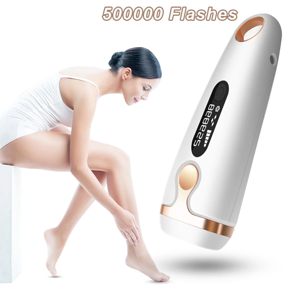 

500000 Flash IPL laser Depilator Permanent Hair Removal Face Body Leg Epilator for Women Electric Painless Hair Removal Machine
