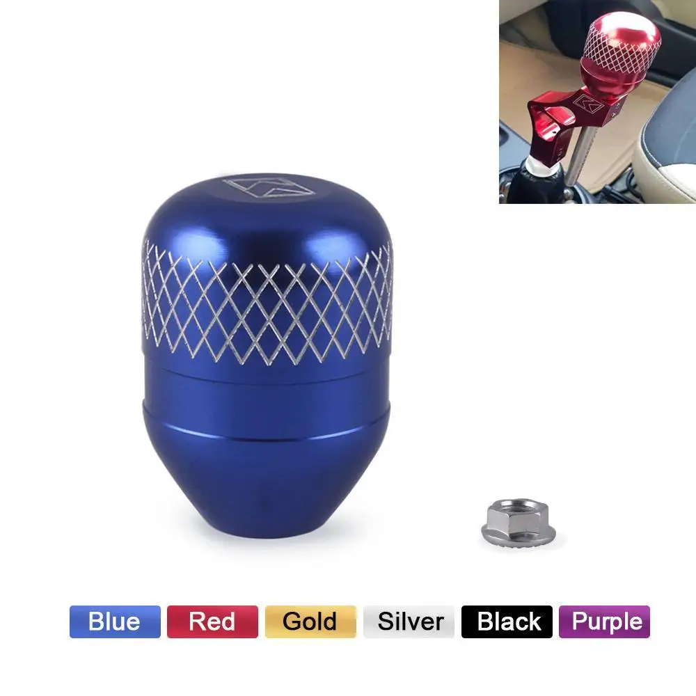 New Style Network engraved pattern with logo Thread Billet Gear Shift Knob For Honda FIT GK5，Gear head decoration accessories |