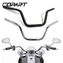 " 25 мм рукоятка руля для Harley Softail Sportster Davidson XL883 XL1200 XL 883 XL 1200 все годы хром черный