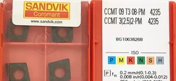 

10PCS CARBIDE INSERT CCMT 09 T308-PM 4235