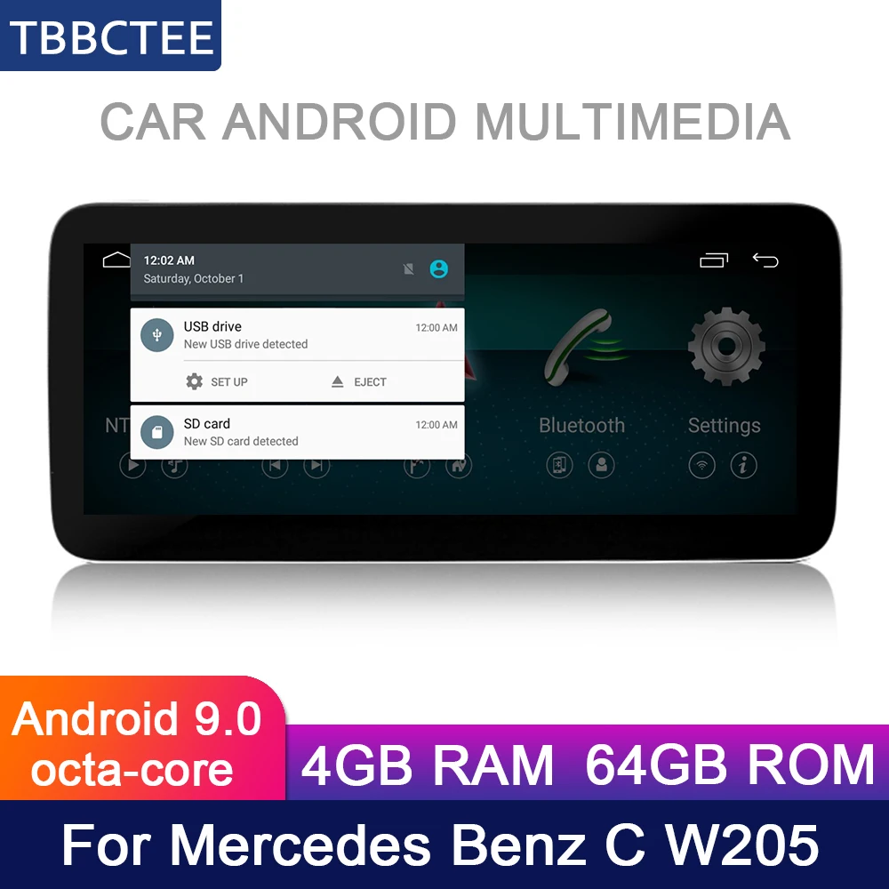 Discount For Mercedes Benz MB C W205 2016~2018 NTG Car Android Radio GPS Map Multimedia player stereo HD Screen Navigation Navi Media 3