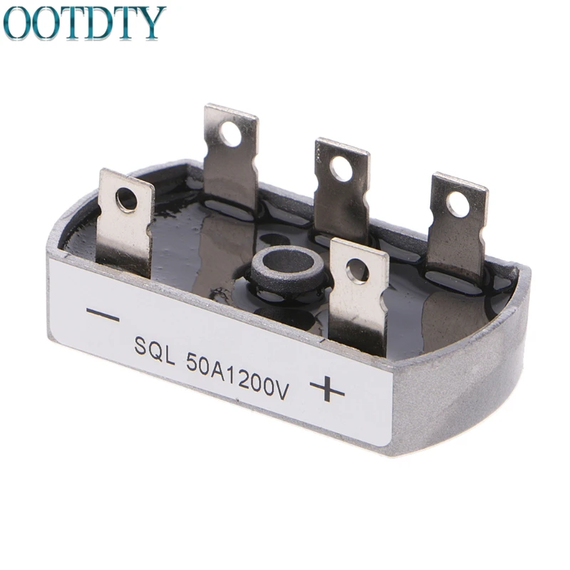 50A 1200V Алюминий металлический чехол 3 фазы диодный мост выпрямителя 50Amp SQL50A модуль для PS4