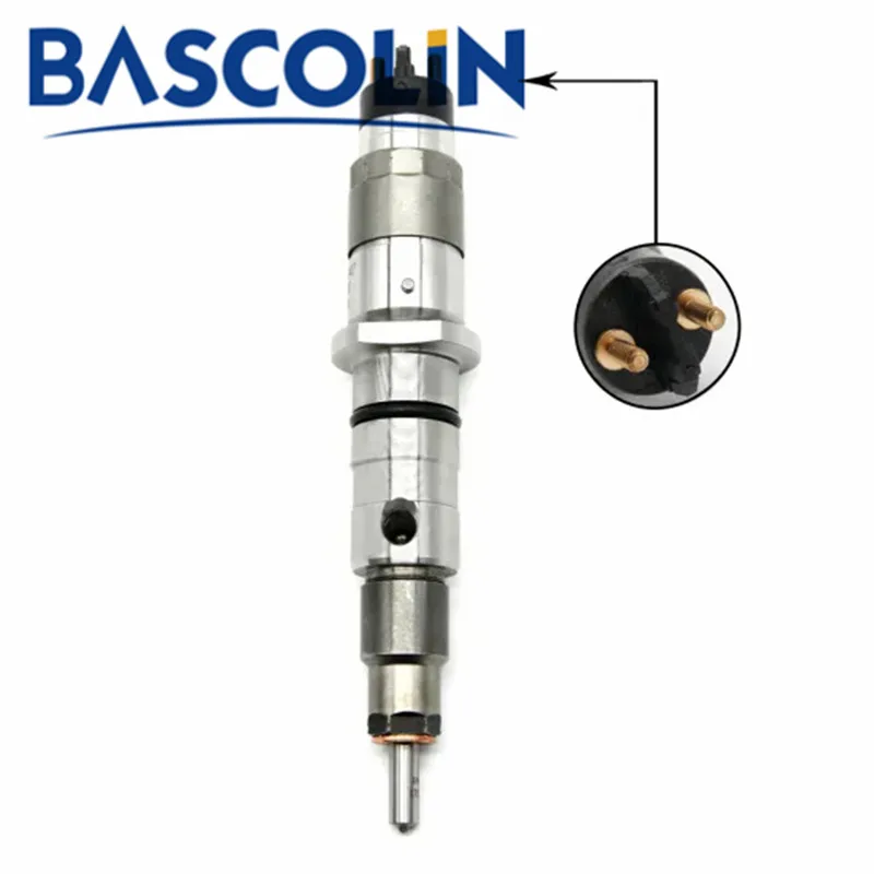 Оригинальный Топливный инжектор BASCOLIN 0445120122 common rail 0 445 120 122 для DCEC Cum mins