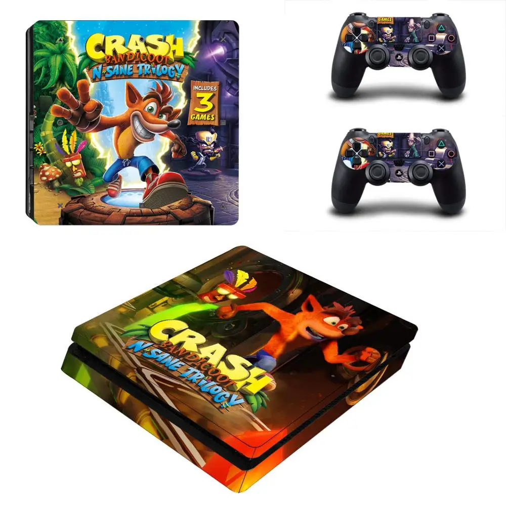 Поломка Bandicoot N разумная Трилогия PS4 тонкая Наклейка Виниловая наклейка для