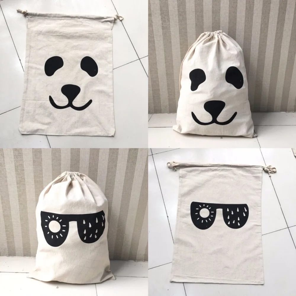 

Cartoon Storage Bags Drawstring Backpack Children Room Organizer For Toy And Baby Clothings Kids Laundry Bag Hanging Wall Decor
