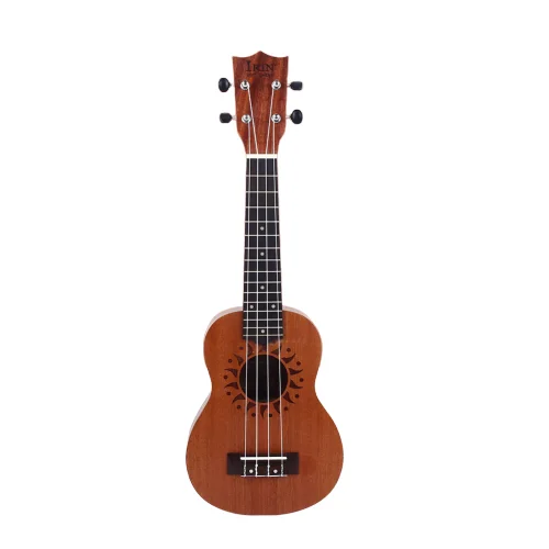 Маленькая гитара укулеле деревянная 2" деревянный музыкальный инструмент Уке Сопрано Гавайская Акустическая гитара Музыкальные инструменты - Цвет: wooden color