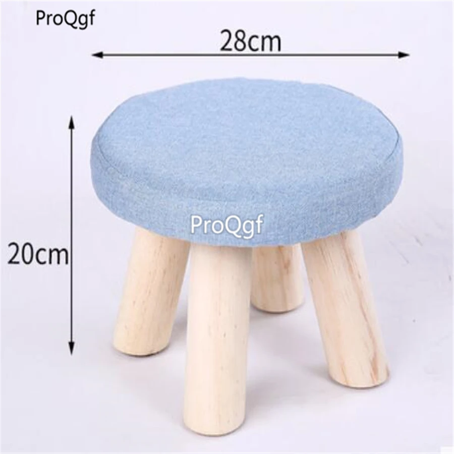 ProQgf 1Pcs A Set Home lovely round shape game mini style Children Stool many choice - Color: Coffee