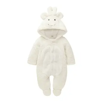 

2019 Newest Hot Winter Newborn Infant Baby Boy Girl Cute Lamb Clothes Down Warm Romper Jumpsuit Outfits