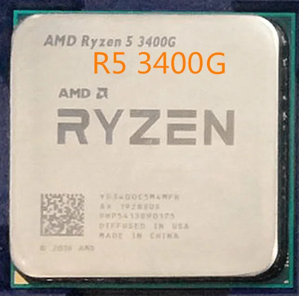 AMD Ryzen 5 3400G R5 3400G 3,7 GHz четырехъядерный ocho-Hilo de 65W procesador de cpu hembra AM4