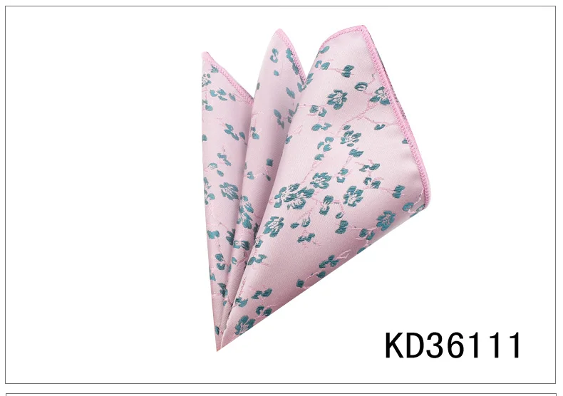 KD36111 Модное цветочное карманное квадратное для мужчин и женщин полотенце для сундуков носовые платки для джентльменов мужские костюмы платок мультяшное карманное полотенце - Цвет: KD36111