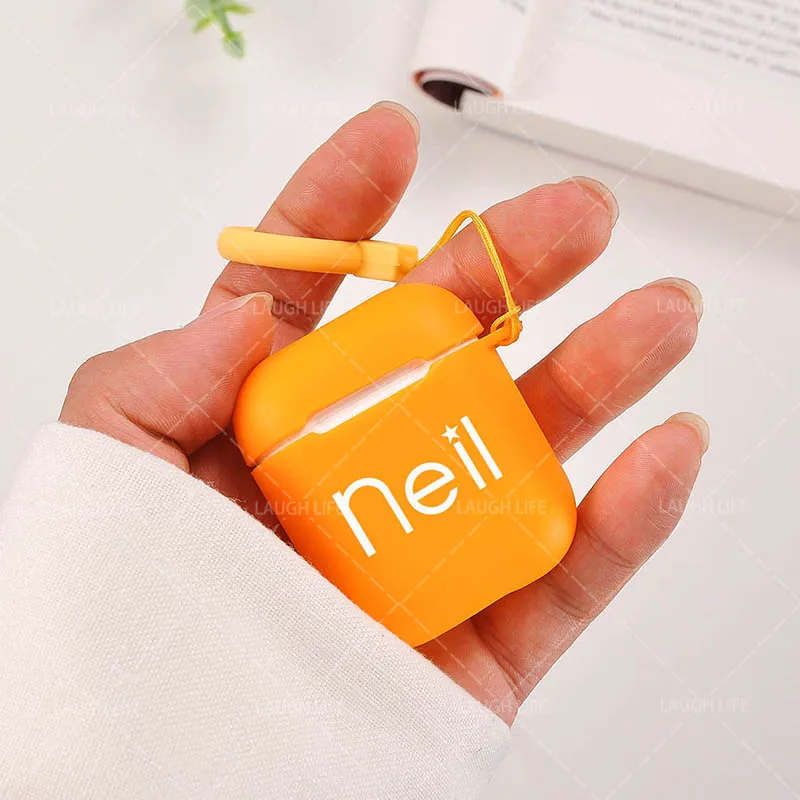 Заказное Имя/логотип/изображение Жесткий чехол из поликарбоната для Air Pods 2 1 чехол для Bluetooth беспроводной Airpod 2 Чехол DIY индивидуальные фото буквы Горячие