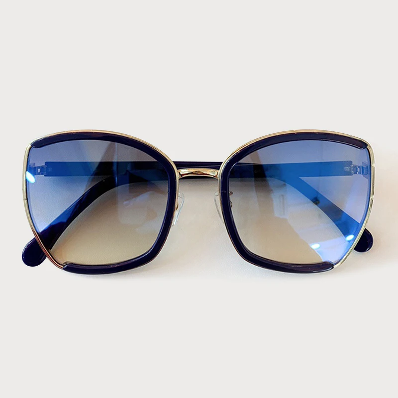No.7 Sunglasses Модные Квадратные Солнцезащитные очки женские новые негабаритные брендовые дизайнерские зеркальные солнцезащитные очки UV400 женские - Цвет линз: No.7 Sunglasses