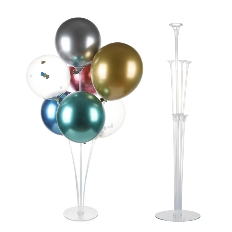  1Set Balloon Stand Balloon Holder Cup Base Party Ballons Colum Base For Birthday Wedding Decoration