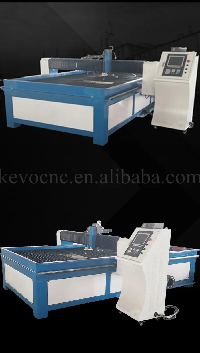 Cnc 1530 plasma cutter 160A 200A 45A 65A 85A 105A 125A Metal Iron Table plasma cutting machine