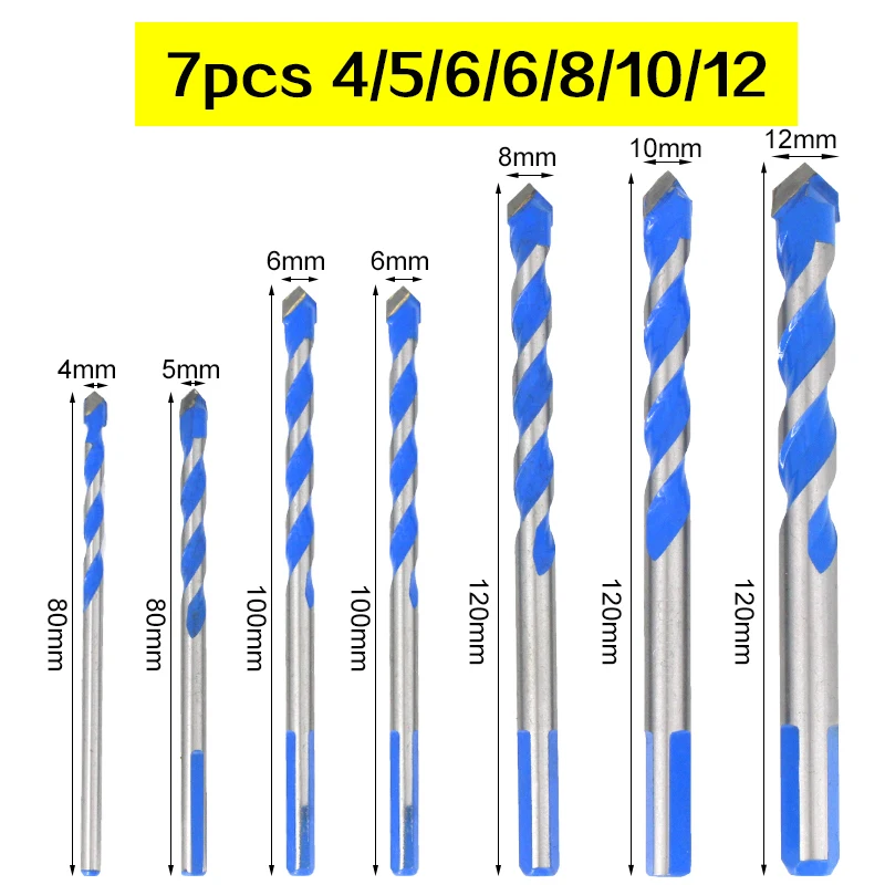 7pcs 4-5-6-6-8-10-12