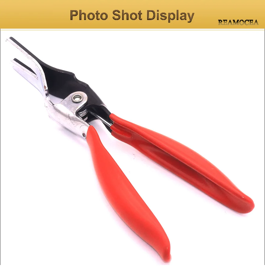 Reamocea Multi-function Tool Auto Fuel Angled Vacuum Line Tube Hose Remover Separator Pliers Pipe Tool Fit for BMW VW KIA HONDA (10)