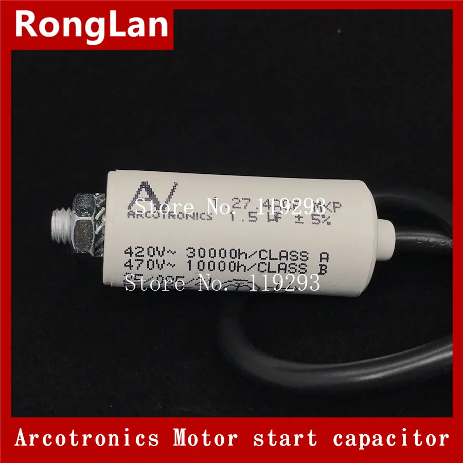[Белла] Arcotronics 1.27.4ACF MKP 1 мкФ 1,5 мкФ 2 мкФ 2,5 мкФ 5 мкФ 6 мкФ 8 мкФ 10 мкФ 12 мкФ 20 мкФ 40 мкФ 5% мотор пусковые конденсаторы