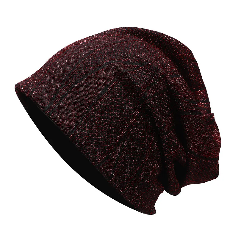 Осенне-зимние новые стильные цветные вязанные шапочки Skullies cap beanie hat для взрослых мужчин и женщин 87