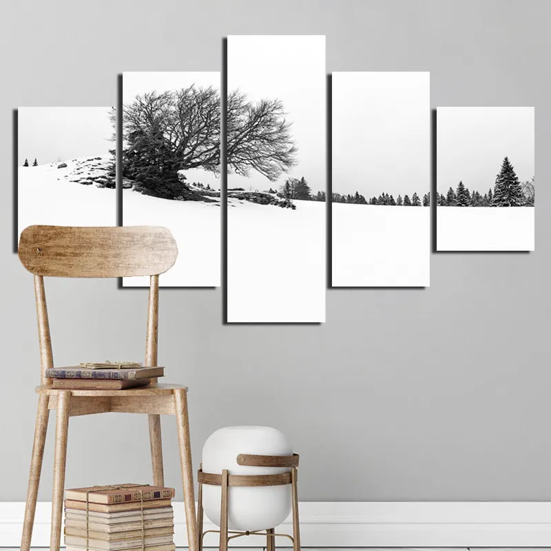 

Black And White Landscape Painting Decoration Canvas Painting Poster Print Picture Can Be Customized Living Room Bedroom Decor