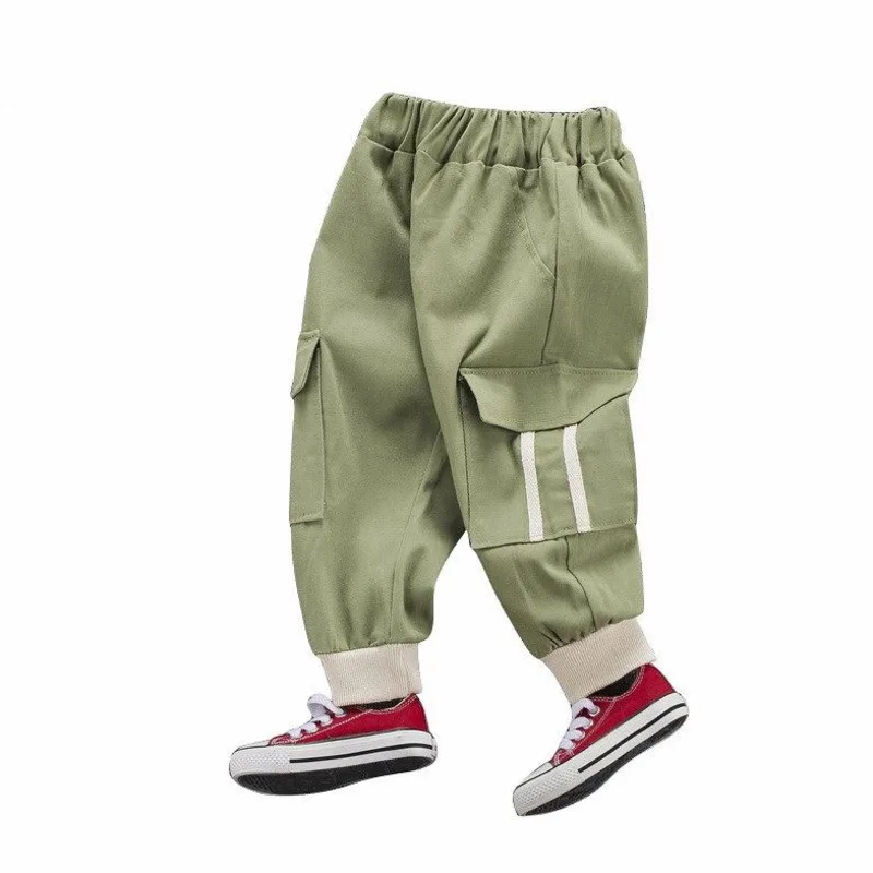 

Spring Autumn New Baby Boys Clothes Children Sports Cotton Pants One Piece Toddler Fashion Casual Costume Infant Kids Sportswear