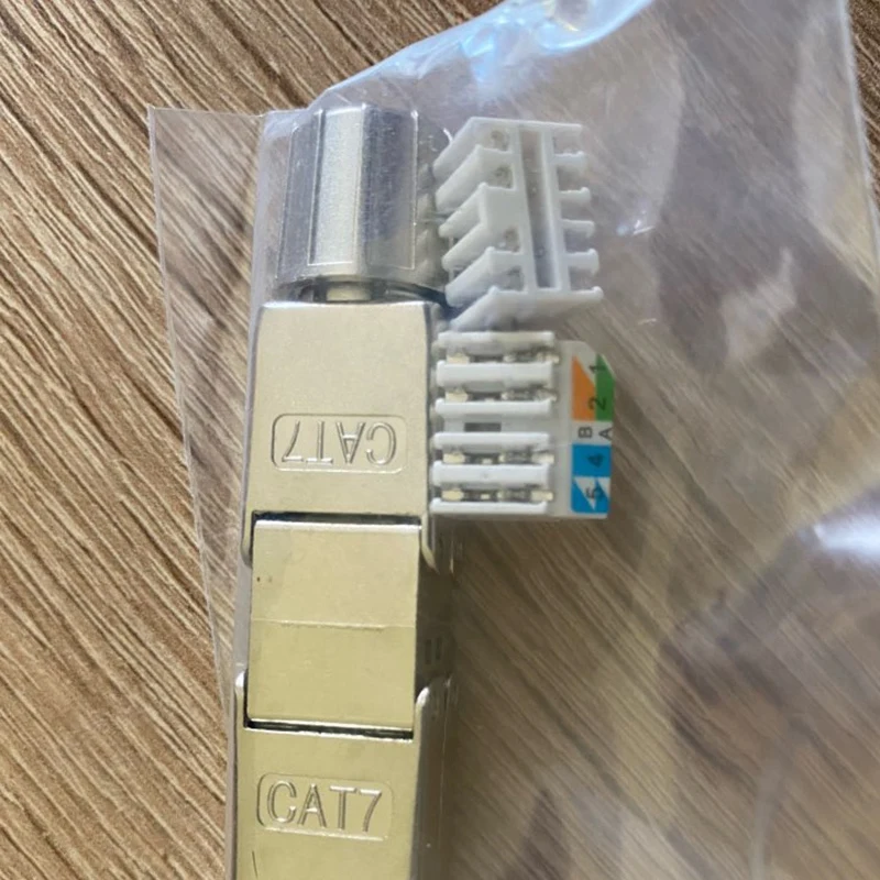 Cat7 кабельный удлинитель Соединительный адаптер Соединительная коробка RJ45 Lan
