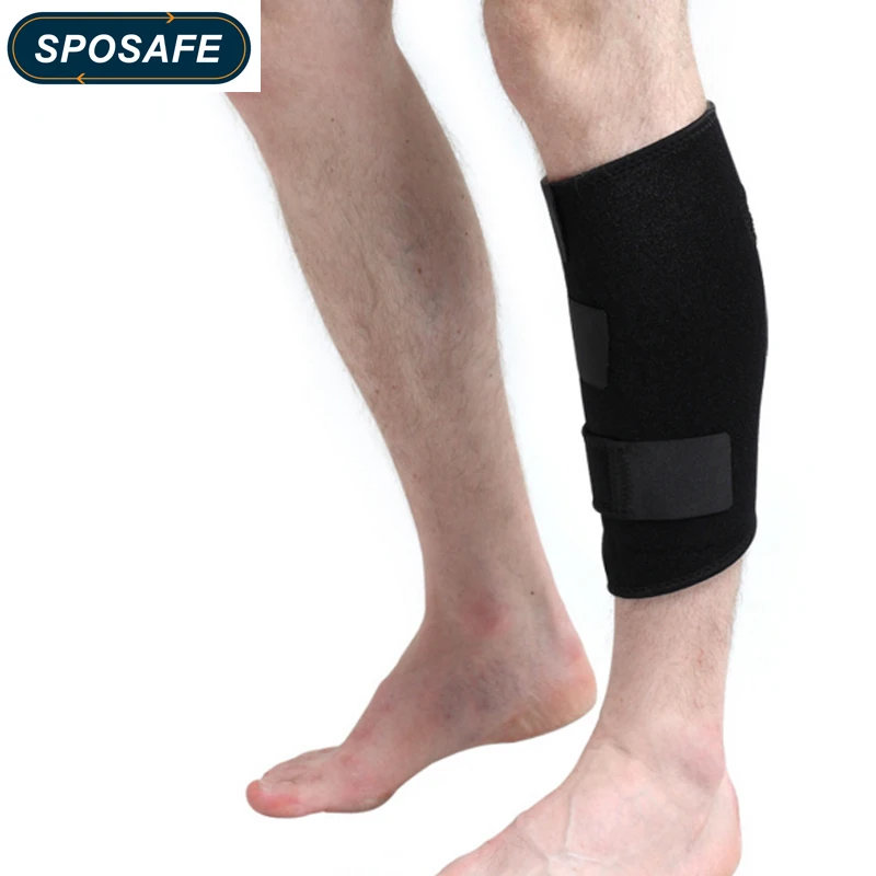 

1Pcs Shin Brace Calf Compression Sleeve Shin Splint Support for Calf Pain Relief Strain Sprain Tennis Leg Injury Best Lower Leg