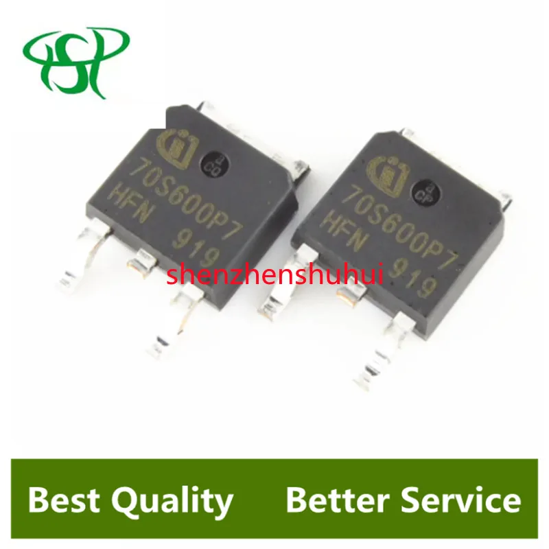 

5PCS/LOT 70S600P7 IPD70R600P7S TO-252 SMD MOS field effect tube 700V 20.5A In Stock