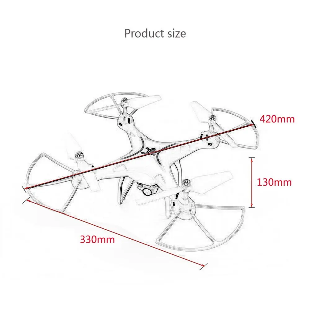 X10 2,4 Ghz Дрон с HD камерой FPV Безголовый режим RC Квадрокоптер удержание высоты Дистанционное управление вертолет Самолет Игрушки для мальчиков