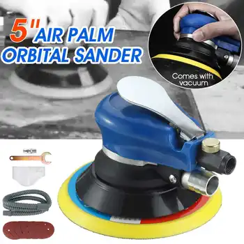

Drillpro 10PCS 5'' Electric Multi-functional Air Orbital Sander Polishing Waxing Set Polisher With Vacuum Cleaner Tools