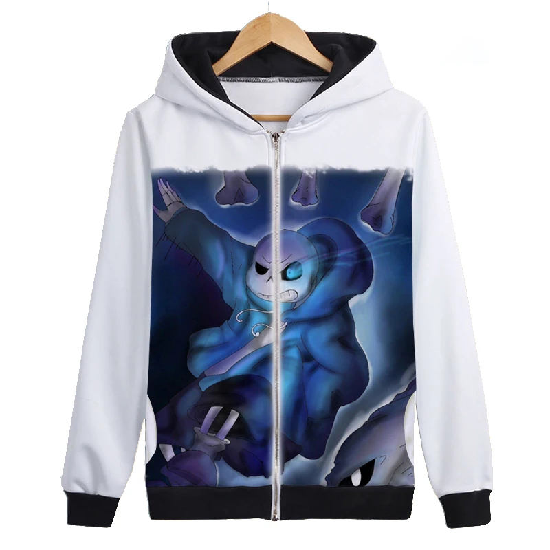Игра Undertale Аниме Косплей Костюм с капюшоном для мужчин и женщин на каждый день карнавал Хэллоуин одежда с длинными рукавами - Цвет: as the picture