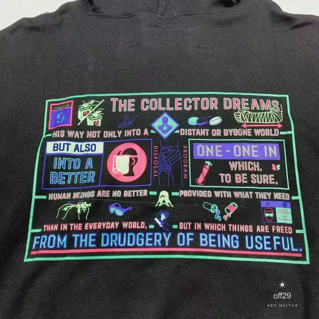 19ss толстовки с капюшоном, 1:1, высокое качество, чистый цвет, свитшоты, CAV EMPT, пуловер, уличная одежда, Kanye West, пальто