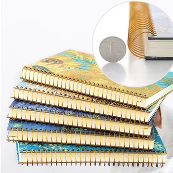 

Thickened Coil Spiral Notebook Agenda Diary Journal Weekly Monthly Plan Schedule Notepad School Supplies Planner