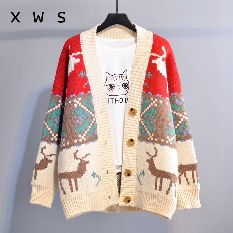 2020 autumn Women Fashion Korean Sweater Jackets