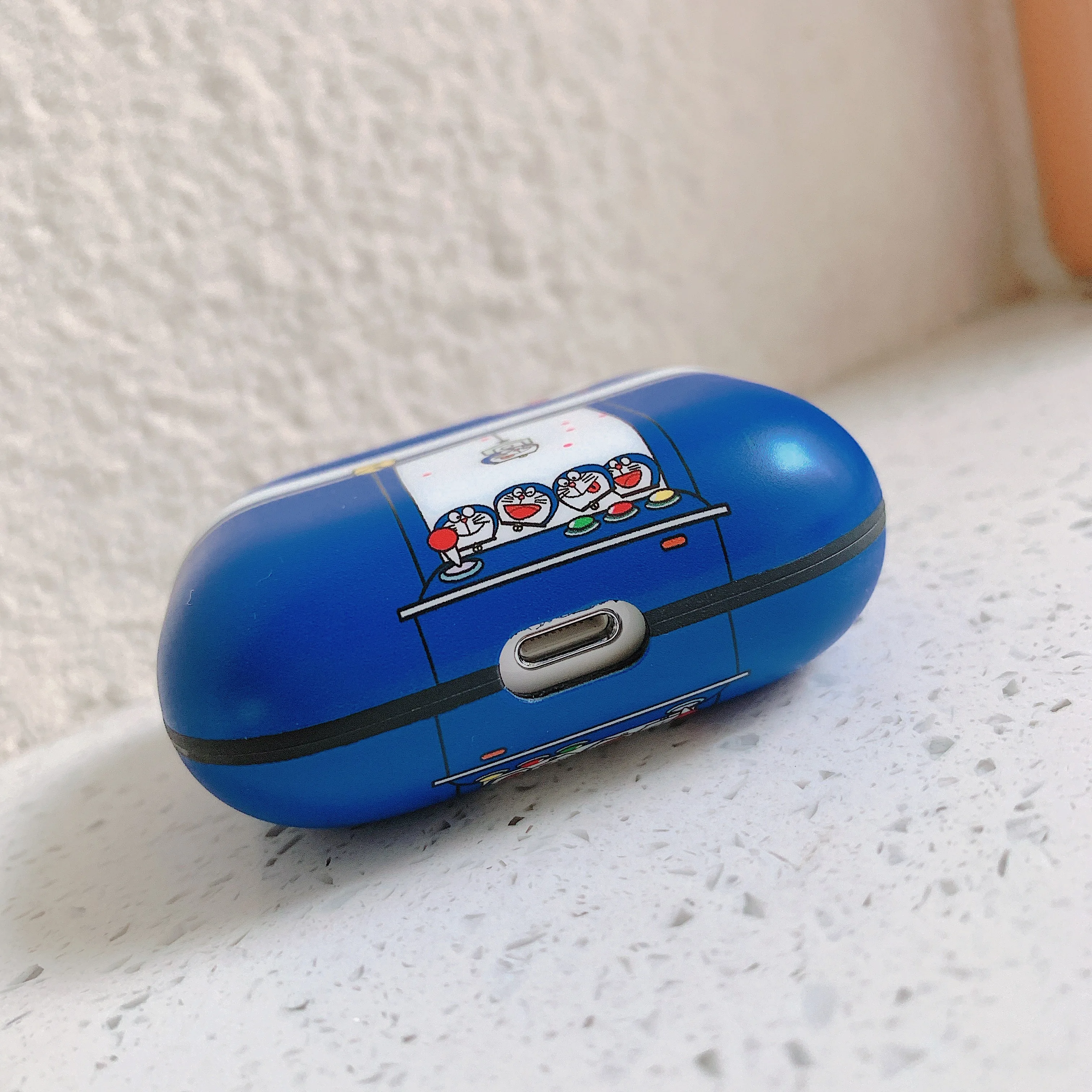 Мягкий чехол из ТПУ с милым рисунком Doraemon Maruko для Apple AirPods Pro, беспроводной Чехол для наушников с Bluetooth