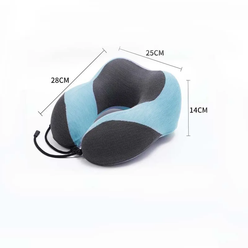 Memory Foam Портативные подушки для шеи путешествия здравоохранения Ортопедическая теплая подушка под голову офисная подушка для отдыха