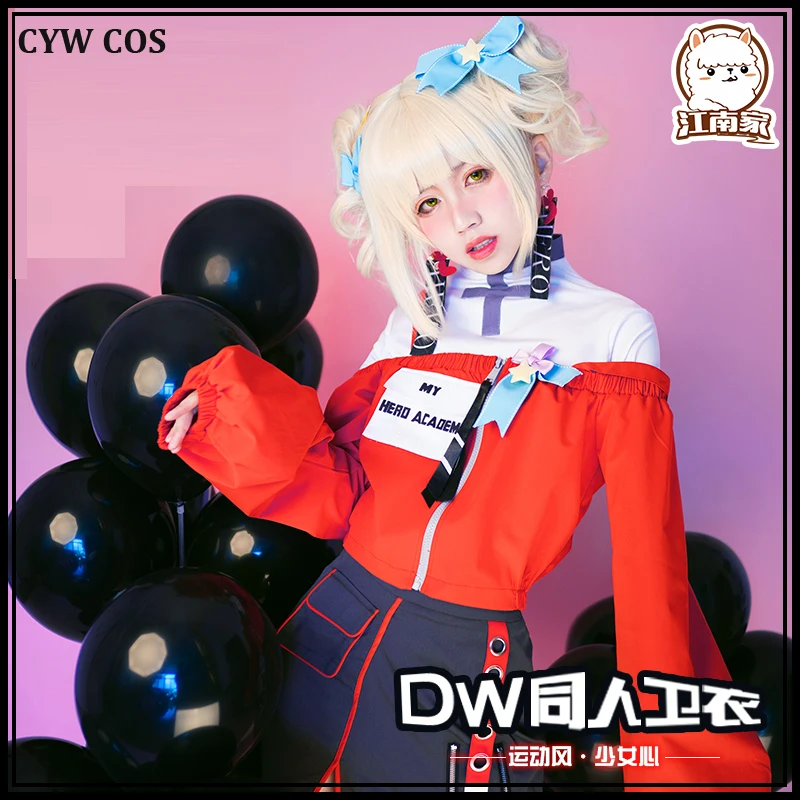 

New Anime clothes My Hero Academia Toga Himiko Cosplay Costume female Uniforms girls Costumes for women Anime clothes outfits