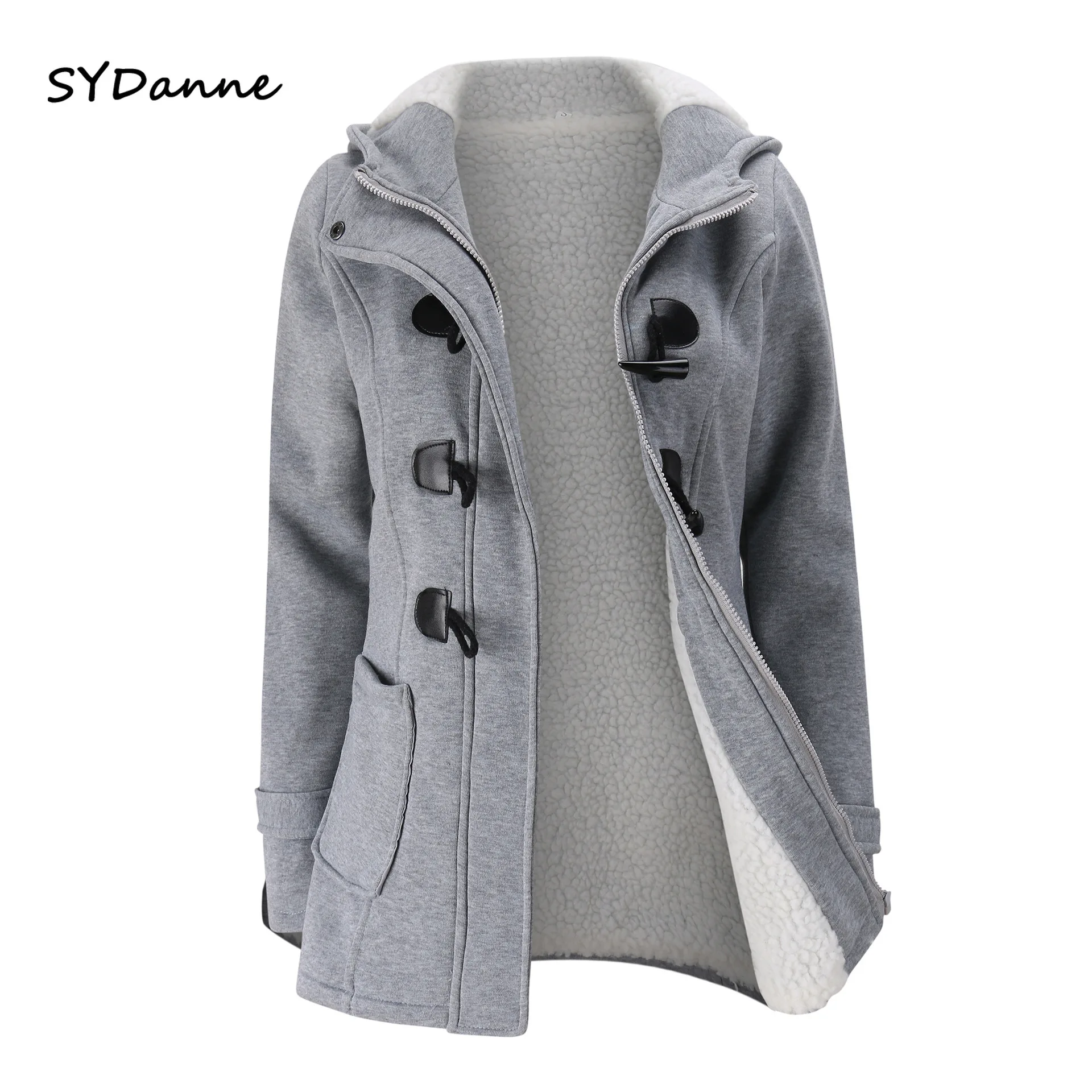 

Hooded Winter Parka Women Thick Girl Oversized Snow Coat Cotton Jacket Fashion Long Overcoat Streetwear Female Solid Ladies Tops