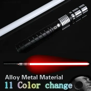 

Jedi Sith LED Light Saber Force FX Heavy Dueling Rechargeable Lightsaber Loud Sound High Light with FOC MetalHilt Christmas