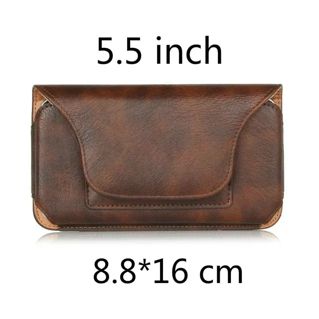 5.5 Brown Ремень чехол для iphone 11 Pro XR X XS MAX/6/6 S/8 7 Plus для Xiaomi mi 9 9T 8 SE A3 A2 Lite 6X Red mi примечание 6 для девочек от 5 до 8 лет 7 pro k20 7A 6A 8A - Цвет: 5.5 Brown
