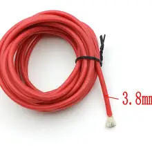 1 Катушка высокого качества 14 AWG 600V силиконовый провод гибкий 3 м