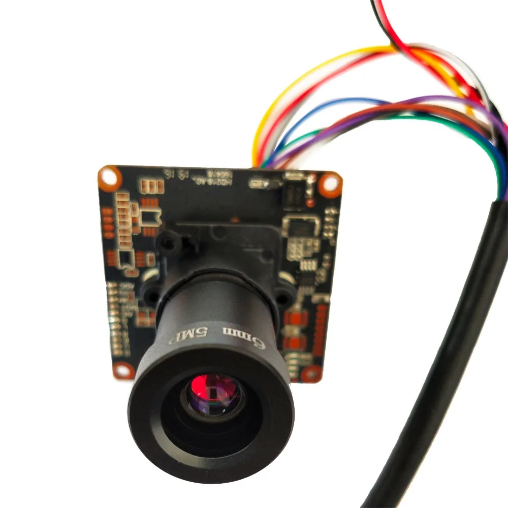 Супер светильник 5MP CCTV камера 0.0000Lux темное ночное цветное изображение с 6 мм объективом