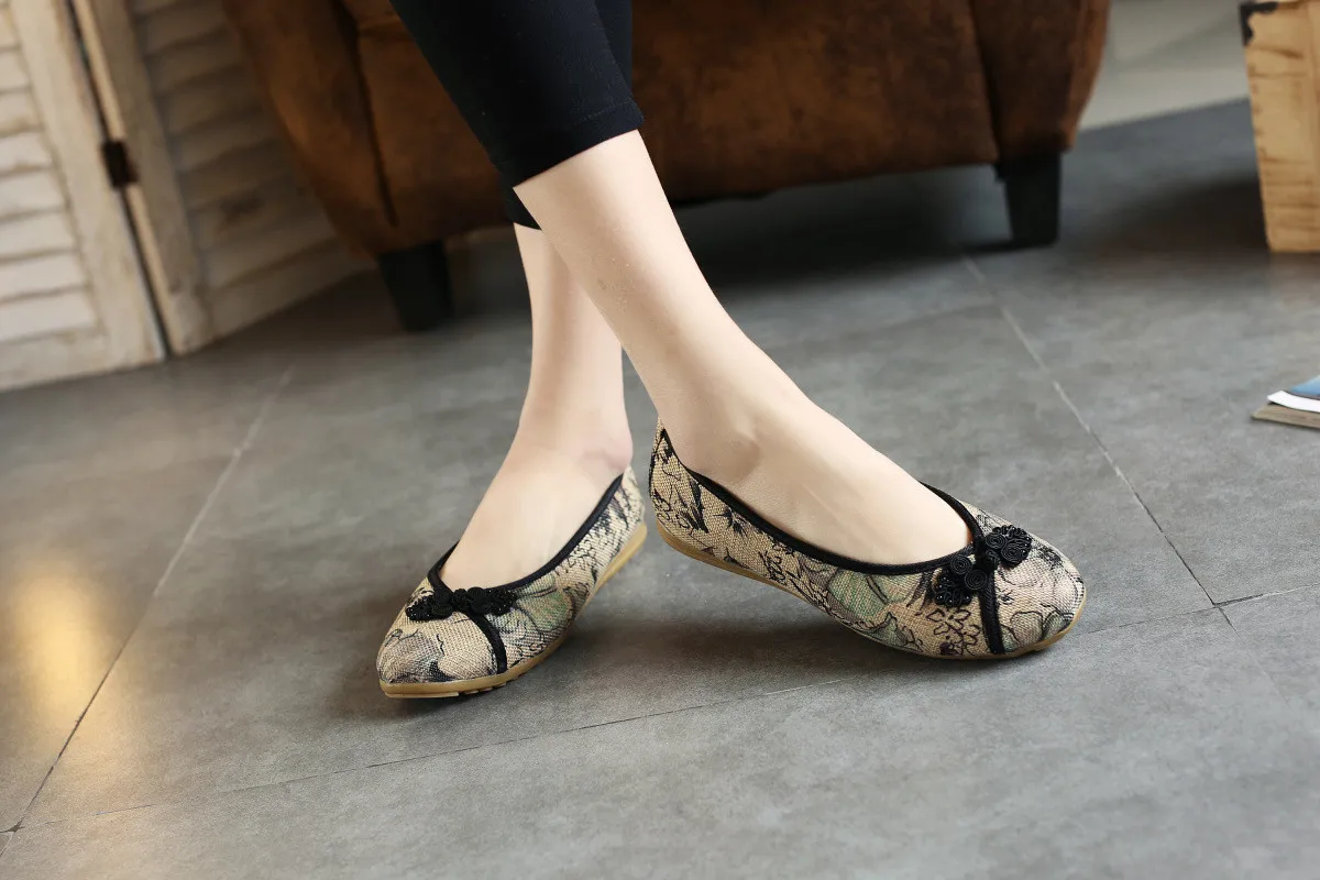 Chinese Knot Ladies Floral Printed