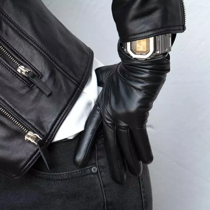 Новейшие Xiaomi Mijia 7th мужские/wo мужские перчатки из овечьей кожи с сенсорным экраном из испанского сырья для модного подарка повседневная одежда