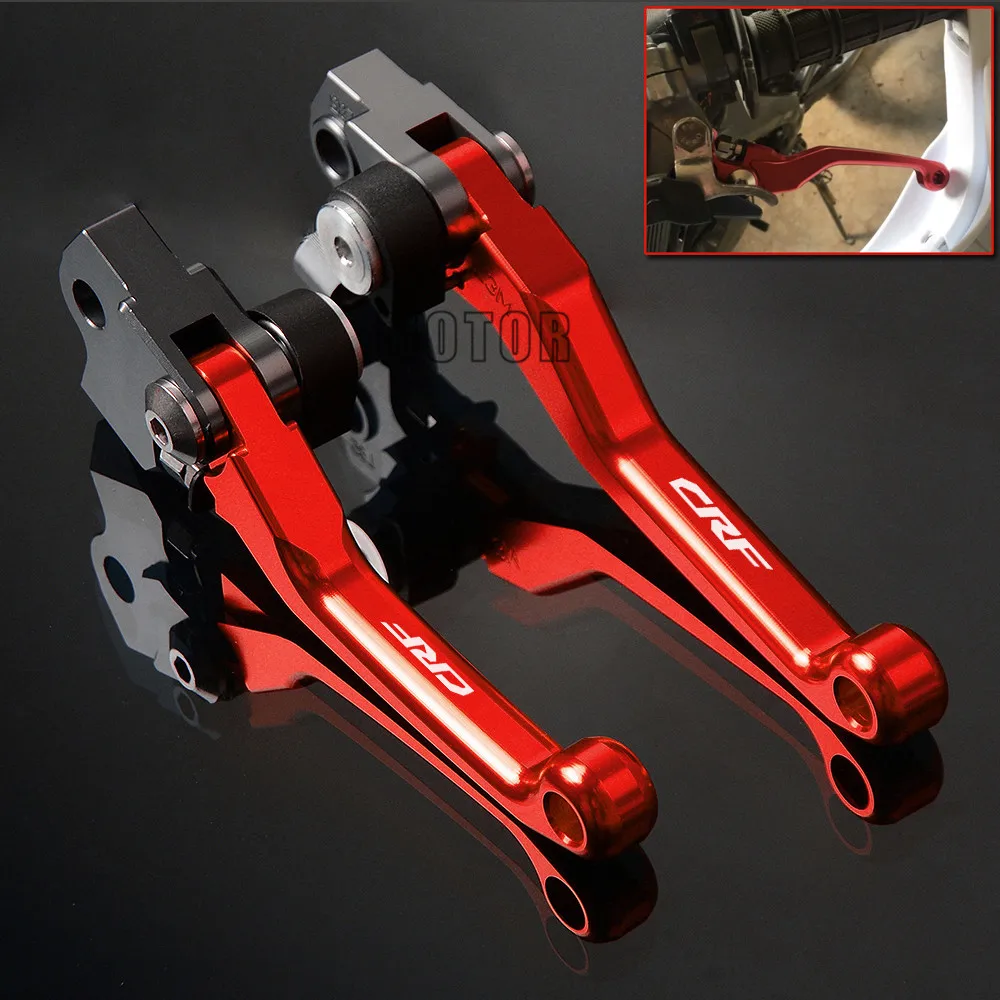Складные рычаги тормозной муфты для HONDA CRF 250R 450R 250X 450X 230F CRF250R CRF450R CRF250X CRF450X CRF230F