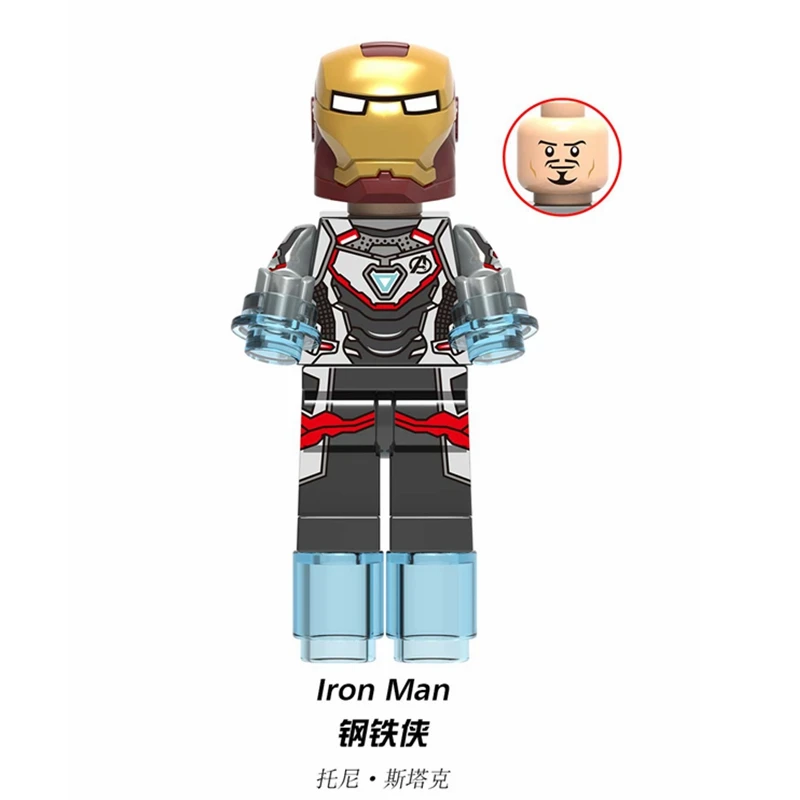 XH1250 Тор Marvel Фигурки Мстителей Железный человек Loki Hawkeye муравей танос Супер Герои строительные блоки игрушки для детей Подарки - Цвет: Многоцветный