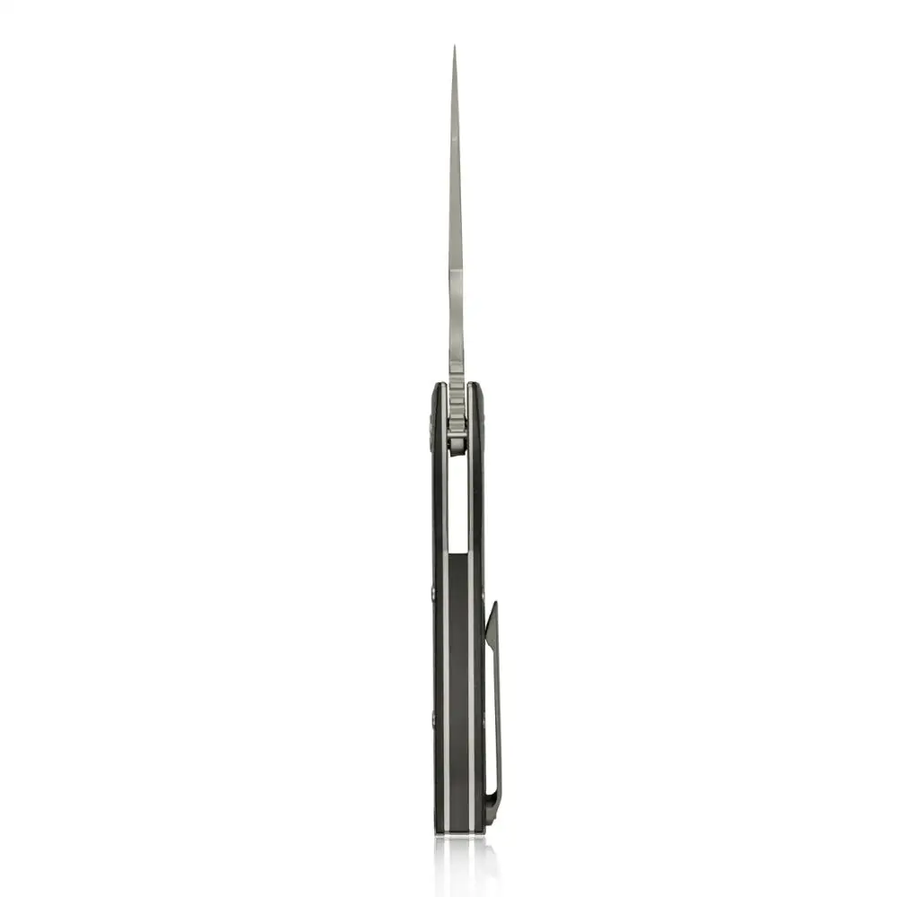 KUBEY KU214 8," складной нож с карманным зажимом, 3,6" D2 стальное лезвие и G10 ручка, Керамический шарикоподшипник шайба