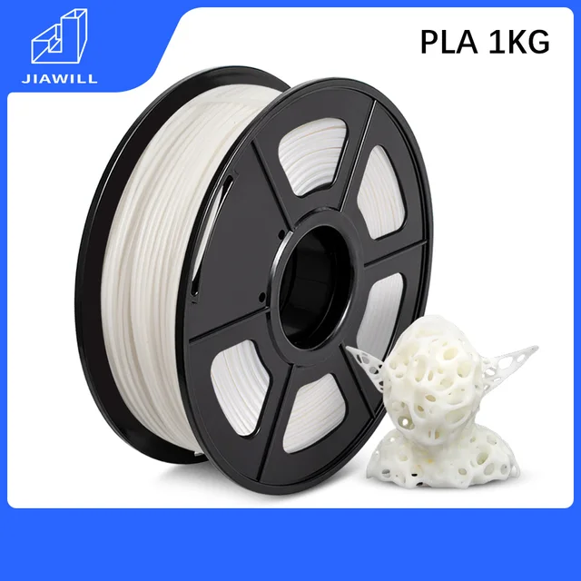 PLA SILK PLA PLUS PETG 3D Printing Filament For FDM3D Printer Filament PLA 1KG 1.75MM Free Shipping PLA White 1KG